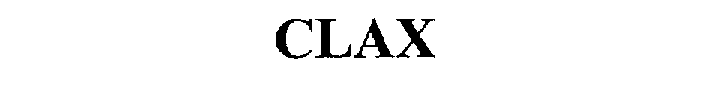 Trademark Logo CLAX