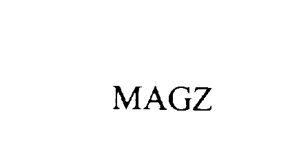 Trademark Logo MAGZ