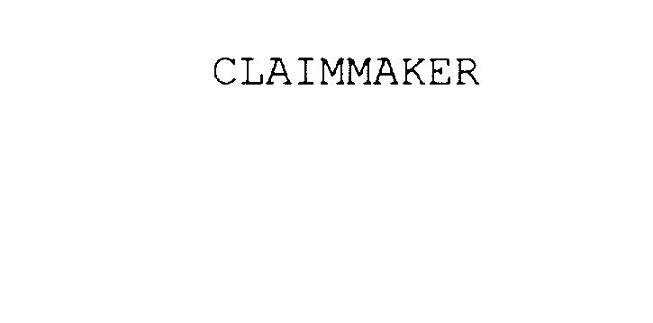  CLAIMMAKER