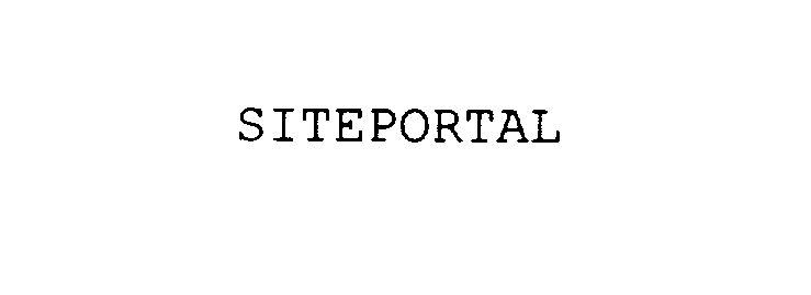 Trademark Logo SITEPORTAL