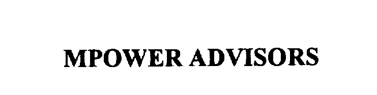 Trademark Logo MPOWER ADVISORS