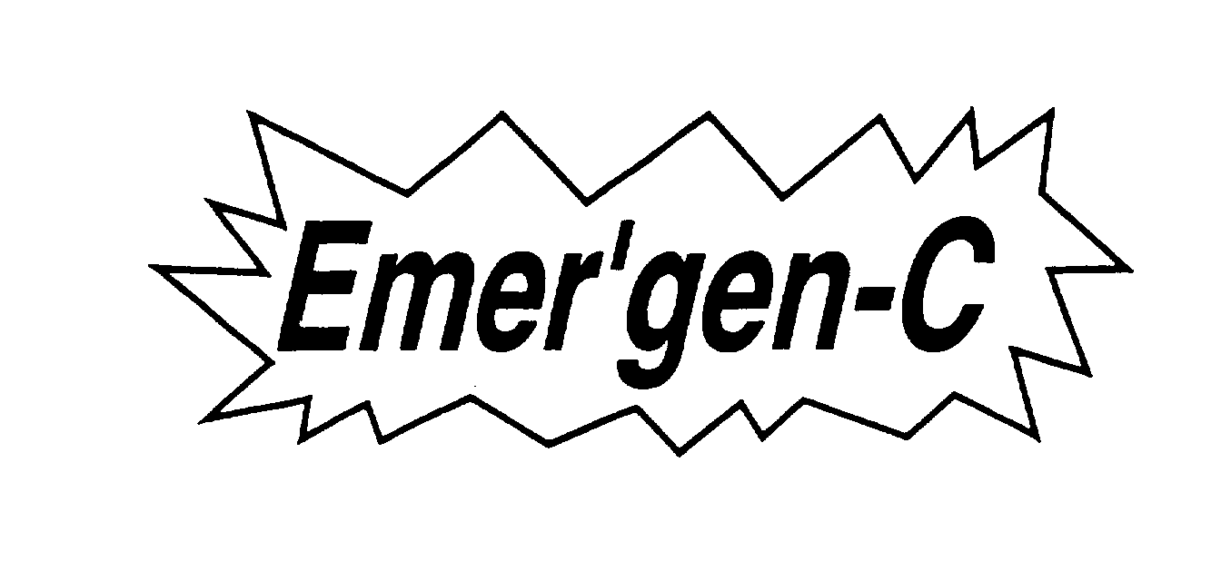 Trademark Logo EMER'GEN-C
