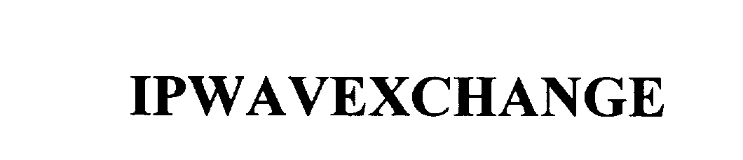 Trademark Logo IPWAVEXCHANGE