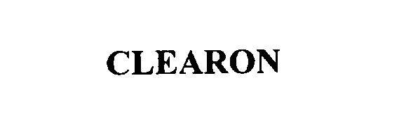 Trademark Logo CLEARON