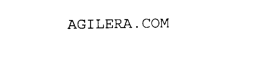 Trademark Logo AGILERA.COM