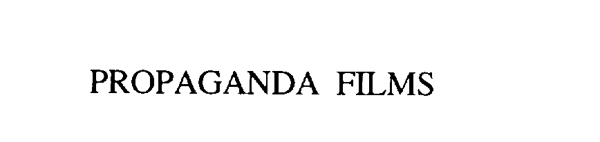 Trademark Logo PROPAGANDA FILMS