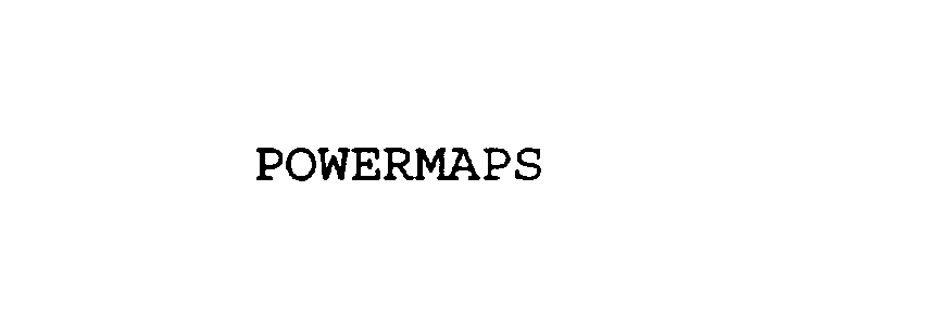  POWERMAPS