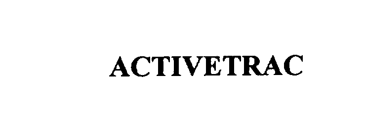 Trademark Logo ACTIVETRAC