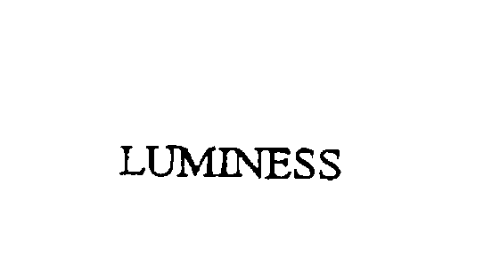 Trademark Logo LUMINESS