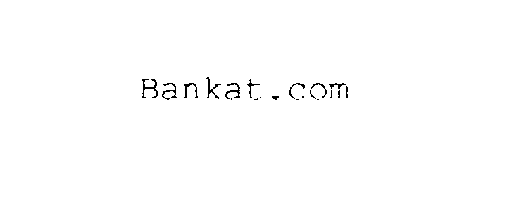 Trademark Logo BANKAT.COM