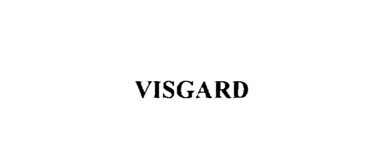 Trademark Logo VISGARD
