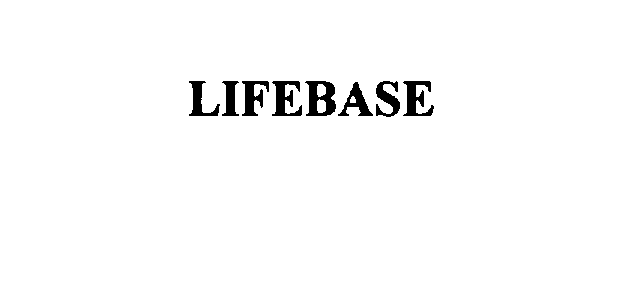 Trademark Logo LIFEBASE