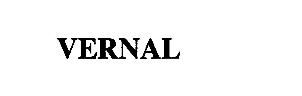 Trademark Logo VERNAL