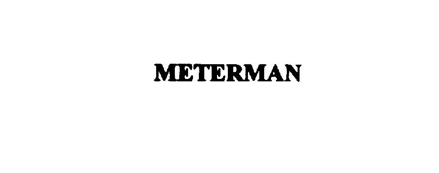 Trademark Logo METERMAN