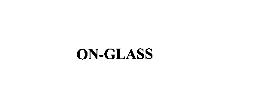 ON-GLASS