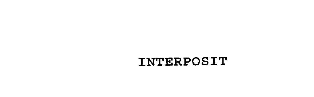 Trademark Logo INTERPOSIT