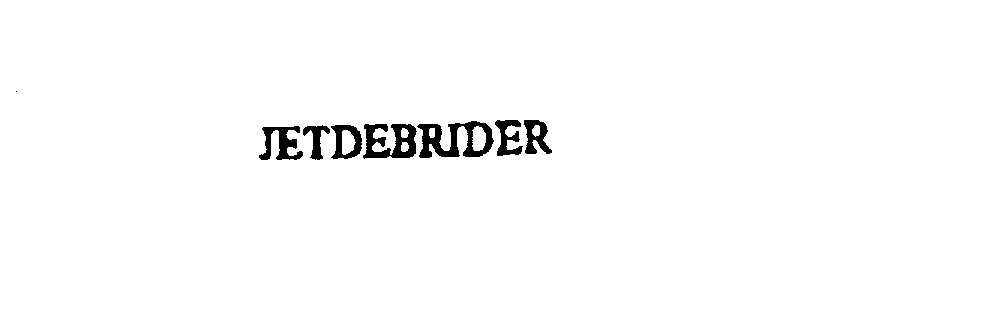 Trademark Logo JETDEBRIDER