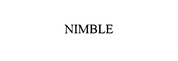 Trademark Logo NIMBLE