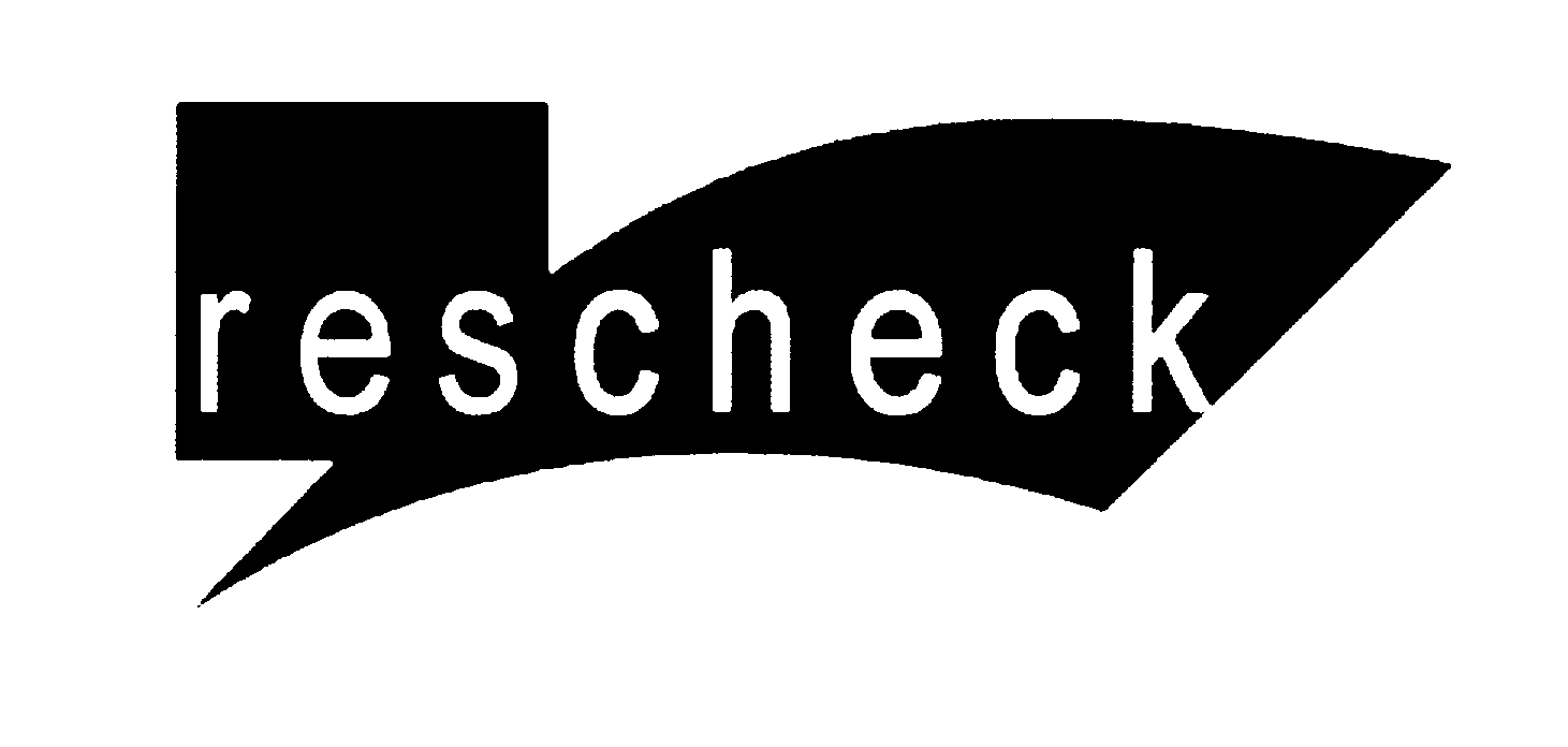 Trademark Logo RESCHECK