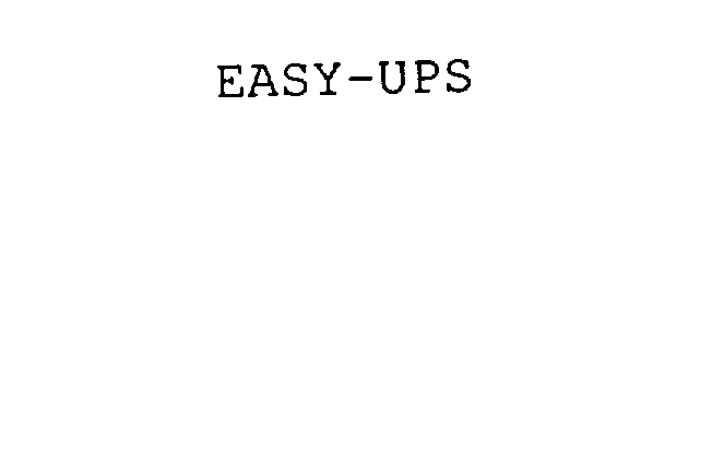  EASY-UPS