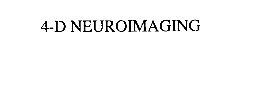  4-D NEUROIMAGING