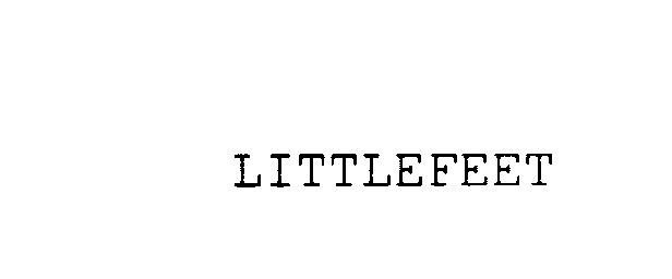 Trademark Logo LITTLEFEET