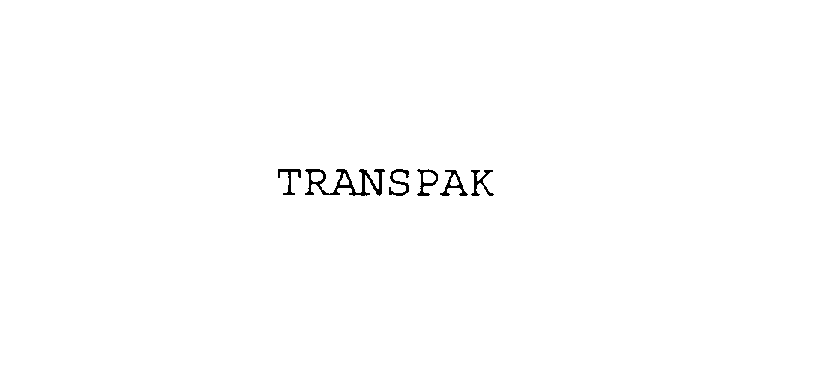 Trademark Logo TRANSPAK
