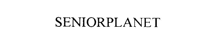 Trademark Logo SENIORPLANET