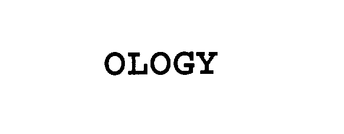 Trademark Logo OLOGY