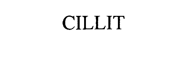 Trademark Logo CILLIT
