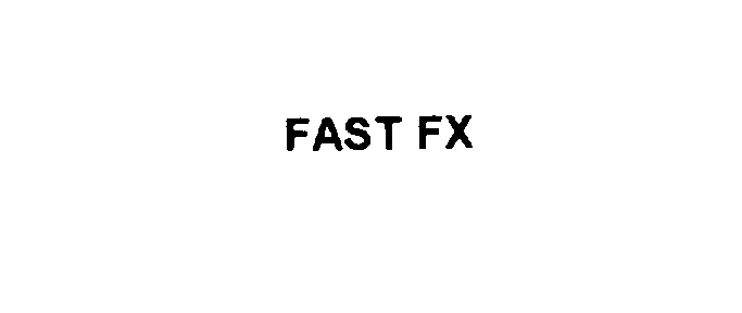 Trademark Logo FAST FX
