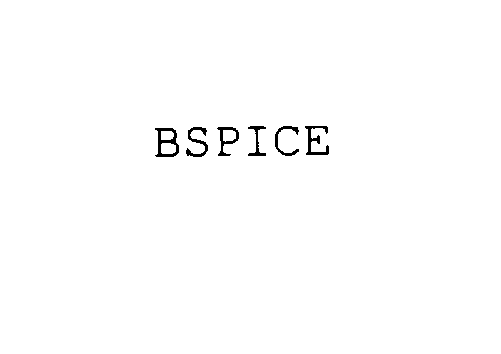  BSPICE