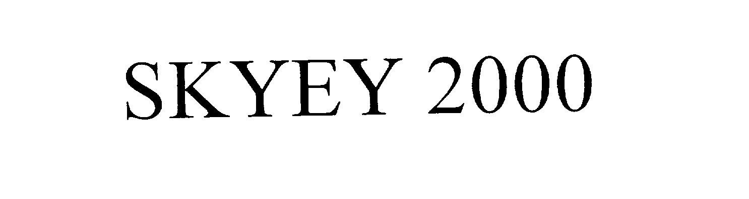Trademark Logo SKYEY 2000