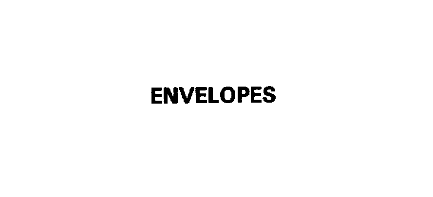 Trademark Logo ENVELOPES