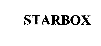 Trademark Logo STARBOX