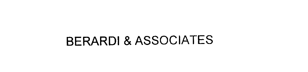  BERARDI &amp; ASSOCIATES