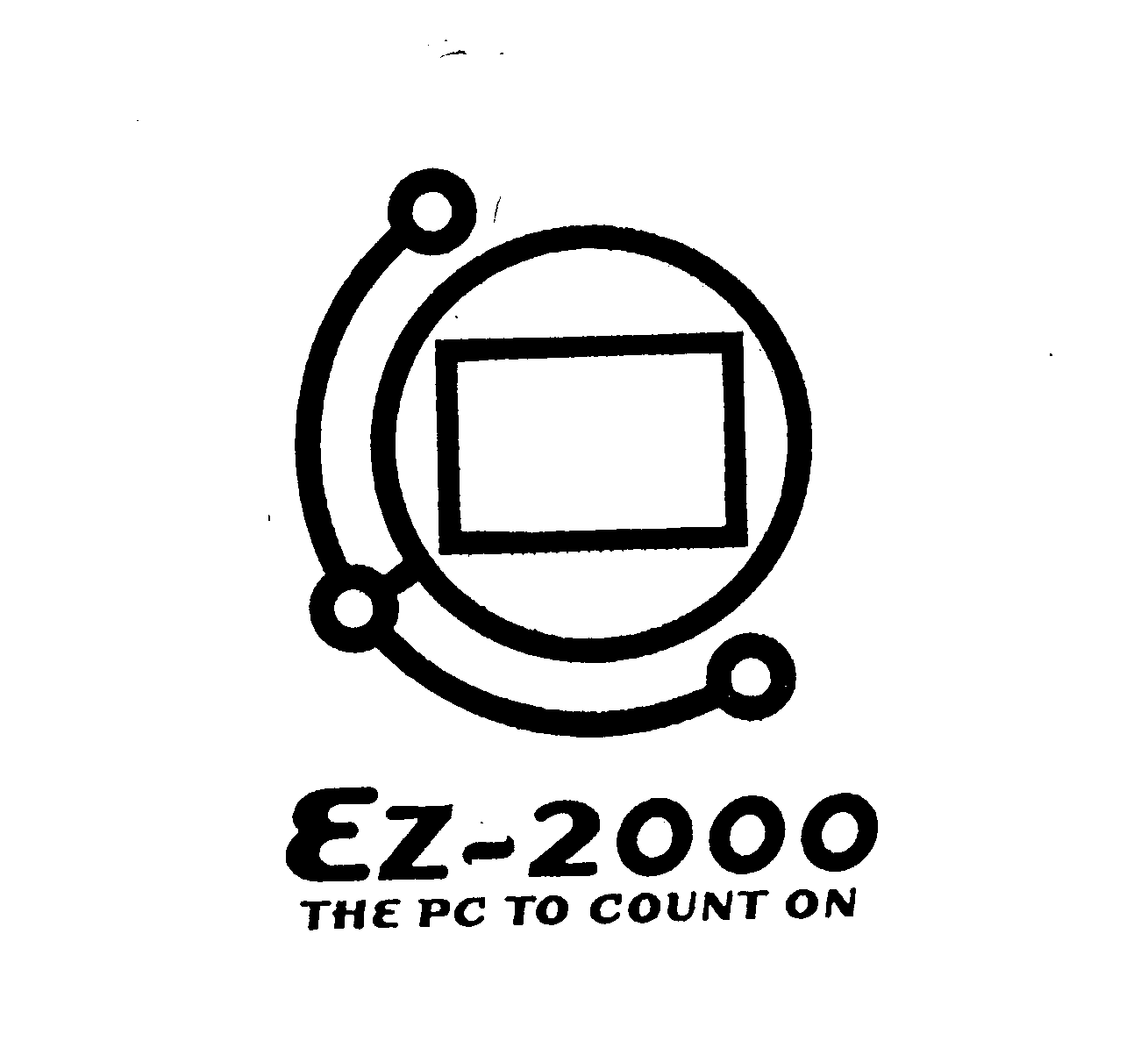 Trademark Logo EZ-2000 THE PC TO COUNT ON