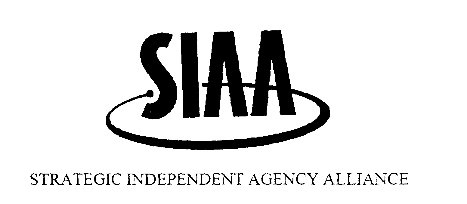Trademark Logo SIAA STRATEGIC INDEPENDENT AGENCY ALLIANCE