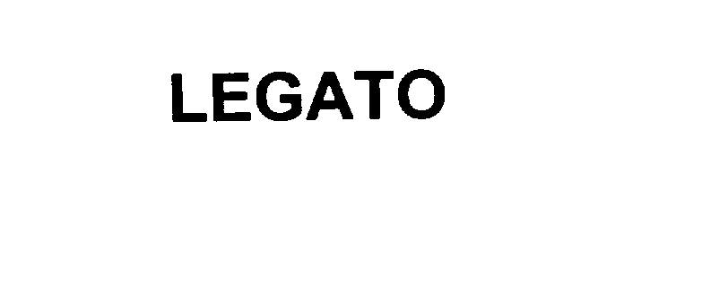 Trademark Logo LEGATO