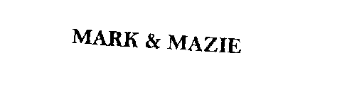 Trademark Logo MARK & MAZIE