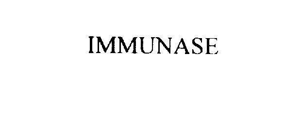 Trademark Logo IMMUNASE