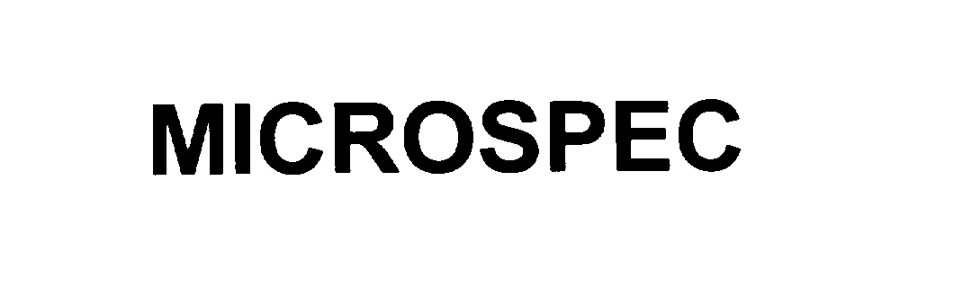 Trademark Logo MICROSPEC