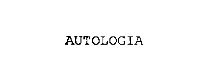 AUTOLOGIA