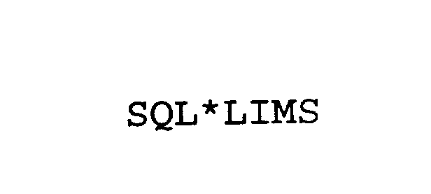 SQL*LIMS