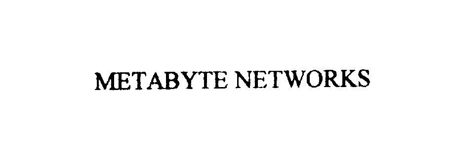  METABYTE NETWORKS