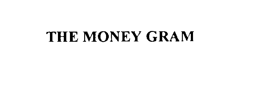 Trademark Logo THE MONEY GRAM