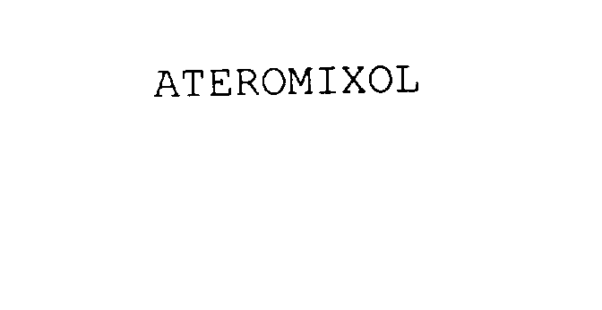 Trademark Logo ATEROMIXOL