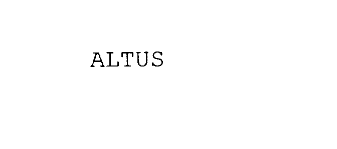  ALTUS