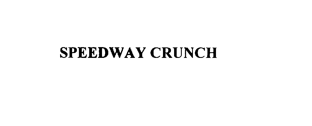  SPEEDWAY CRUNCH