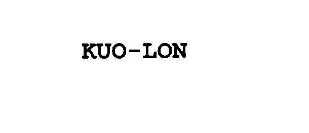 Trademark Logo KUO-LON